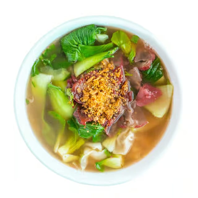 Wonton Noodle Soup.