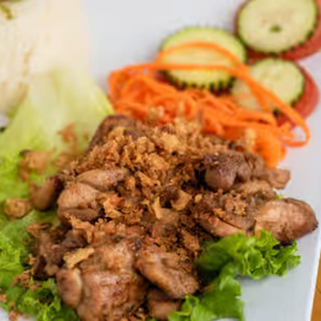 Chargrilled Rice Plate - Halal Chicken.