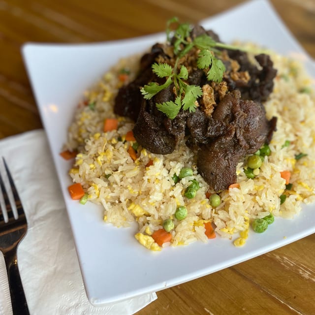 Lemongrass Pork Fried Rice.
